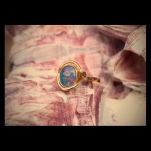 Mid-Century Modern Vintage Ethiopian Fire Opal